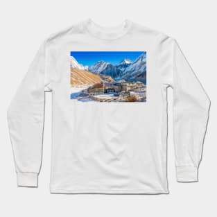 Gorak shep in Khumbu Long Sleeve T-Shirt